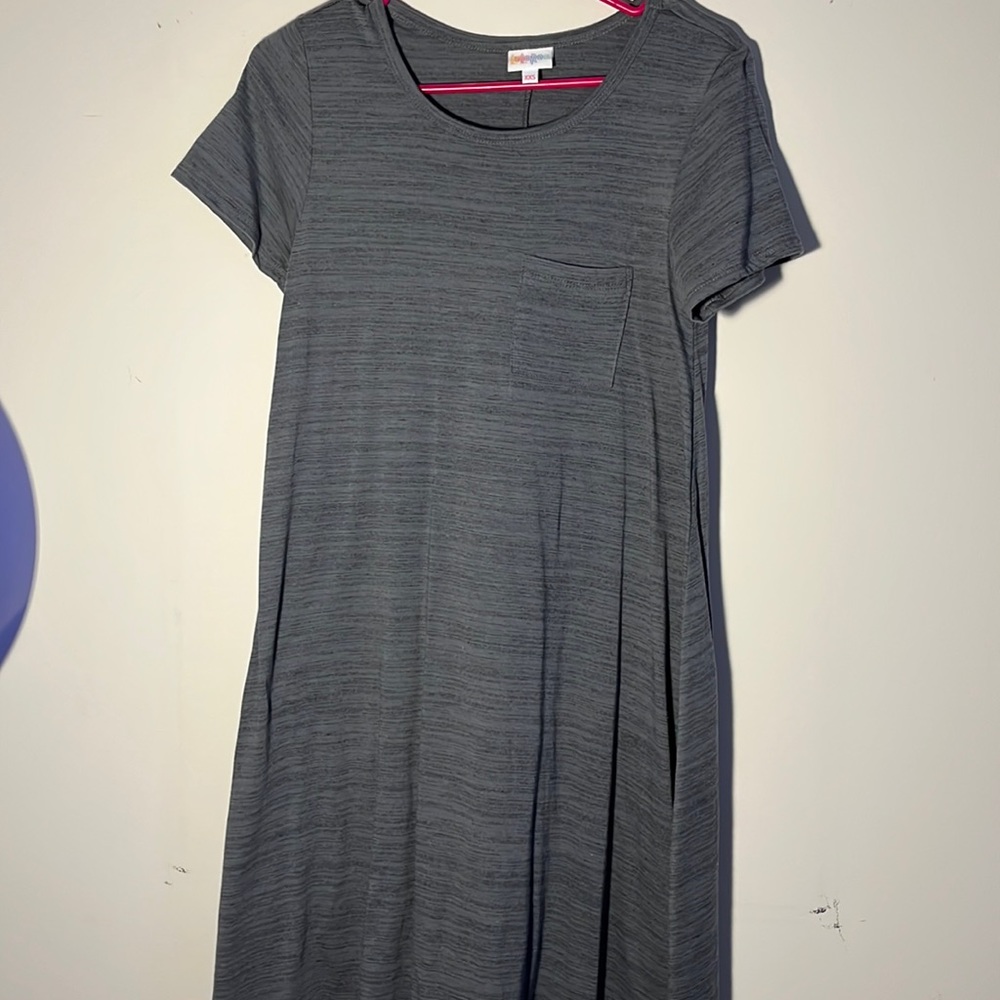 LulaRoe dress gray XXS